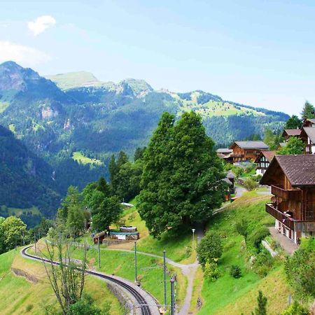 Holiday Flat #1, Chalet Aberot, Wengen, Switzerland Exteriör bild