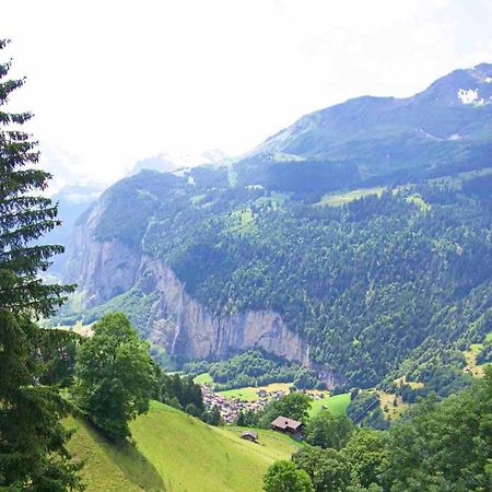 Holiday Flat #1, Chalet Aberot, Wengen, Switzerland Exteriör bild