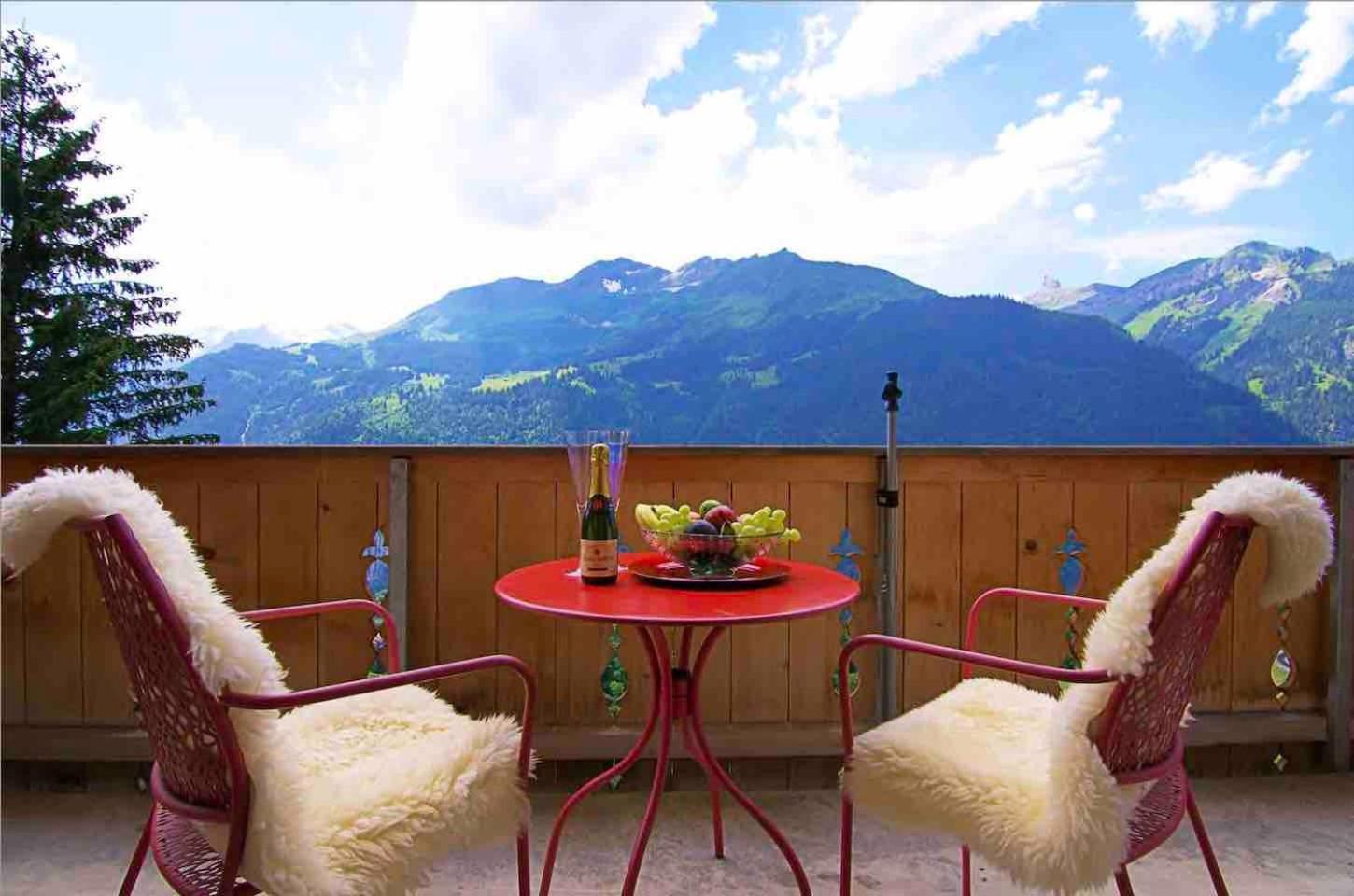 Holiday Flat #1, Chalet Aberot, Wengen, Switzerland Exteriör bild