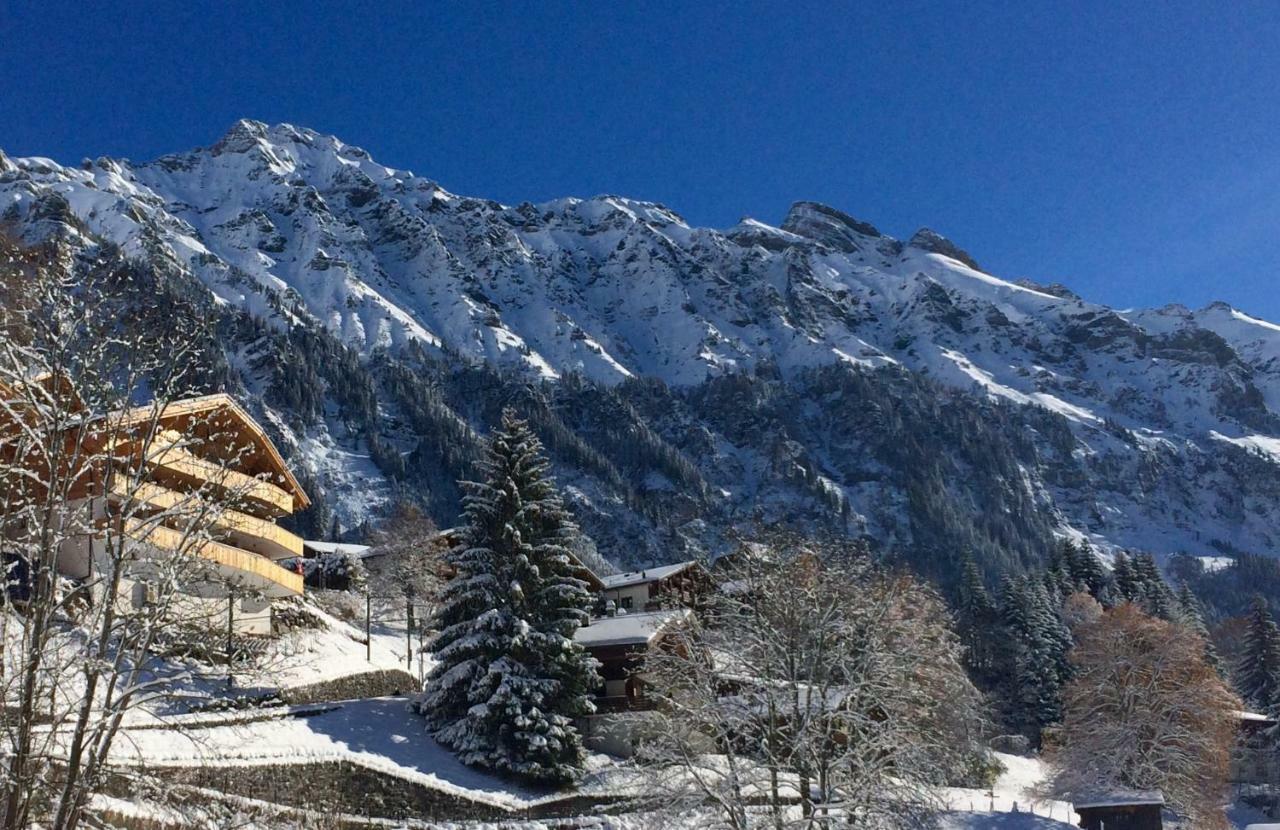 Holiday Flat #1, Chalet Aberot, Wengen, Switzerland Exteriör bild