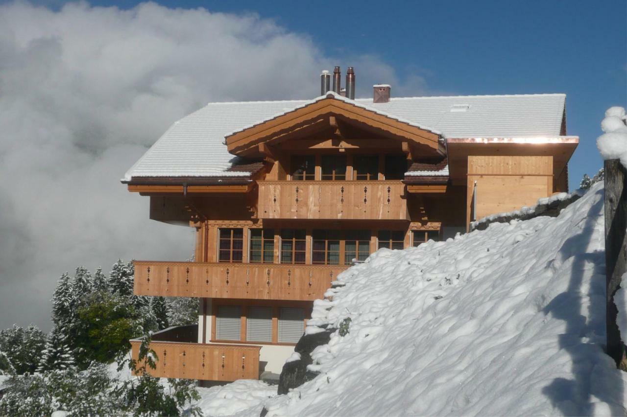 Holiday Flat #1, Chalet Aberot, Wengen, Switzerland Exteriör bild